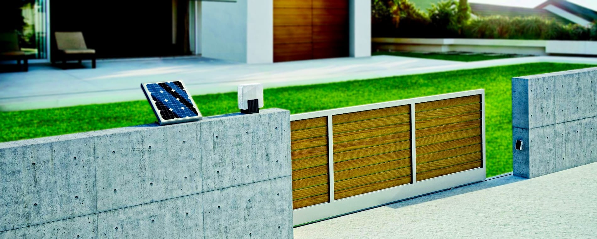 Automatic Gates Brisbane Custom Electric Sliding Driveway Gates
