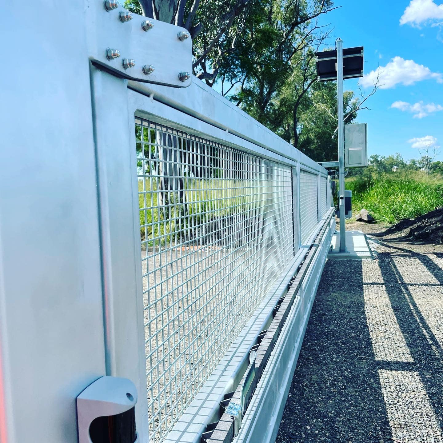 Solar Gates for Farms Custom Automatic Gates QLD