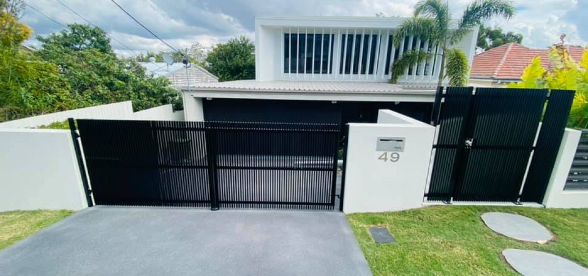Minimalist and Modern Gate Design - Automatic Gates Brisbane