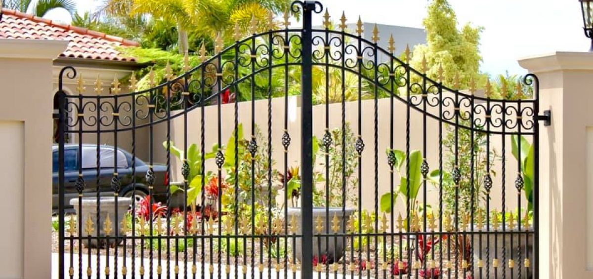 Elegant Swing Gate Design and Installation - Brisbane